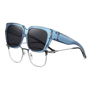 HAOLOTA Fit-Over Sunglasses for Women Men Square Shapes UV Protection SG0512