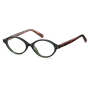 HAOLOTA Blue Light Blocking Glasses Women Trendy Round Anti Eyestrain BG6101