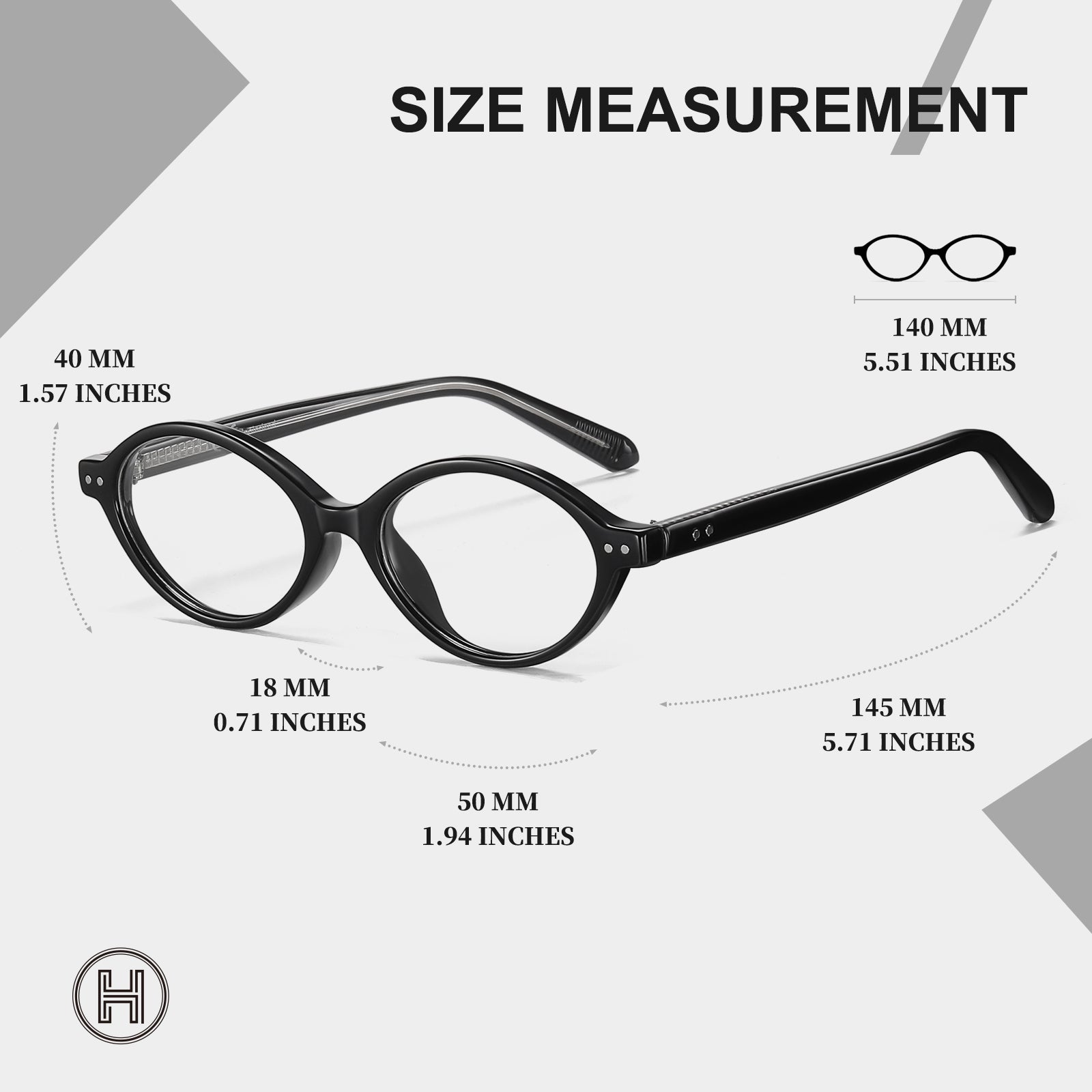 HAOLOTA Blue Light Blocking Glasses Women Trendy Round Anti Eyestrain BG6101