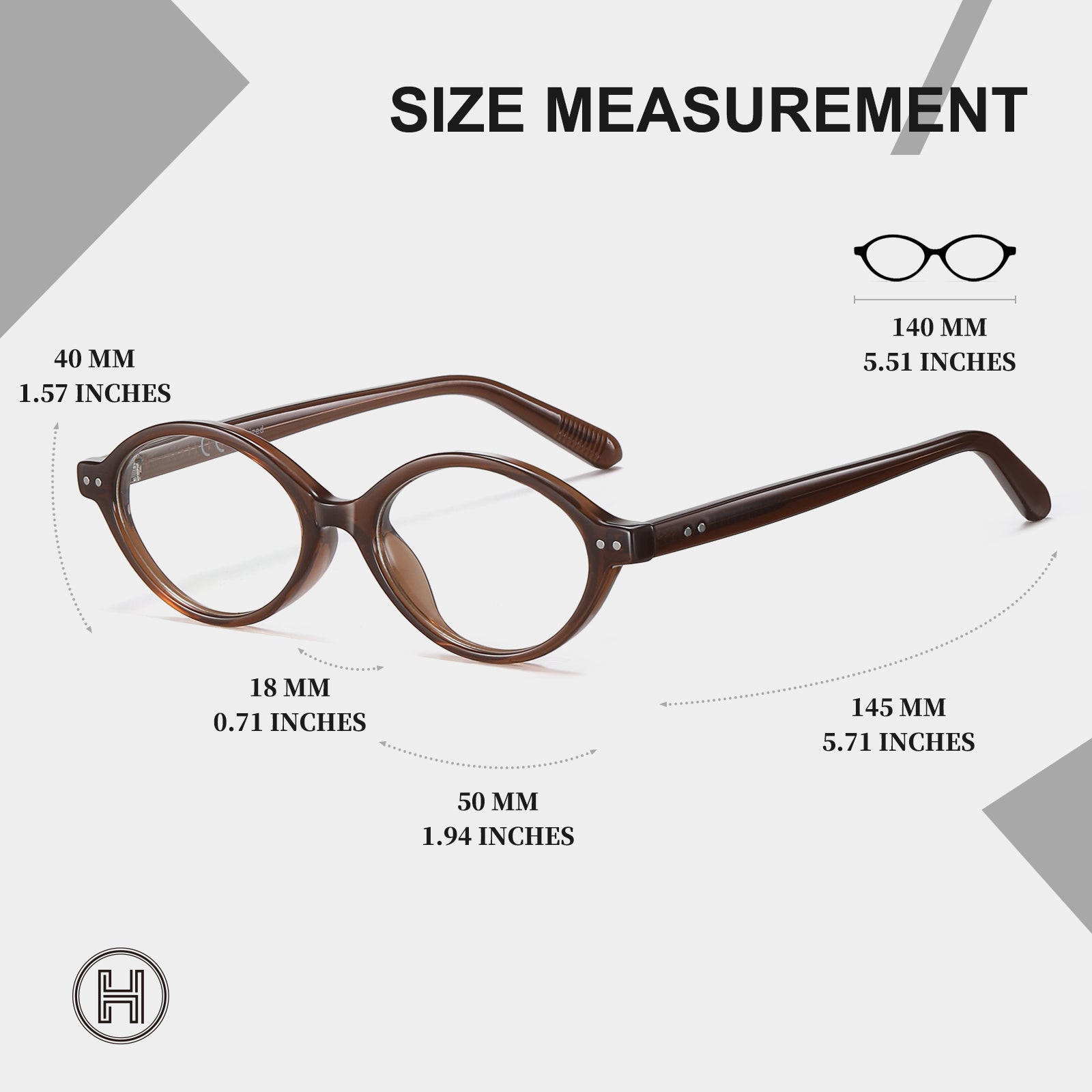 HAOLOTA Blue Light Blocking Glasses Women Trendy Round Anti Eyestrain BG6101