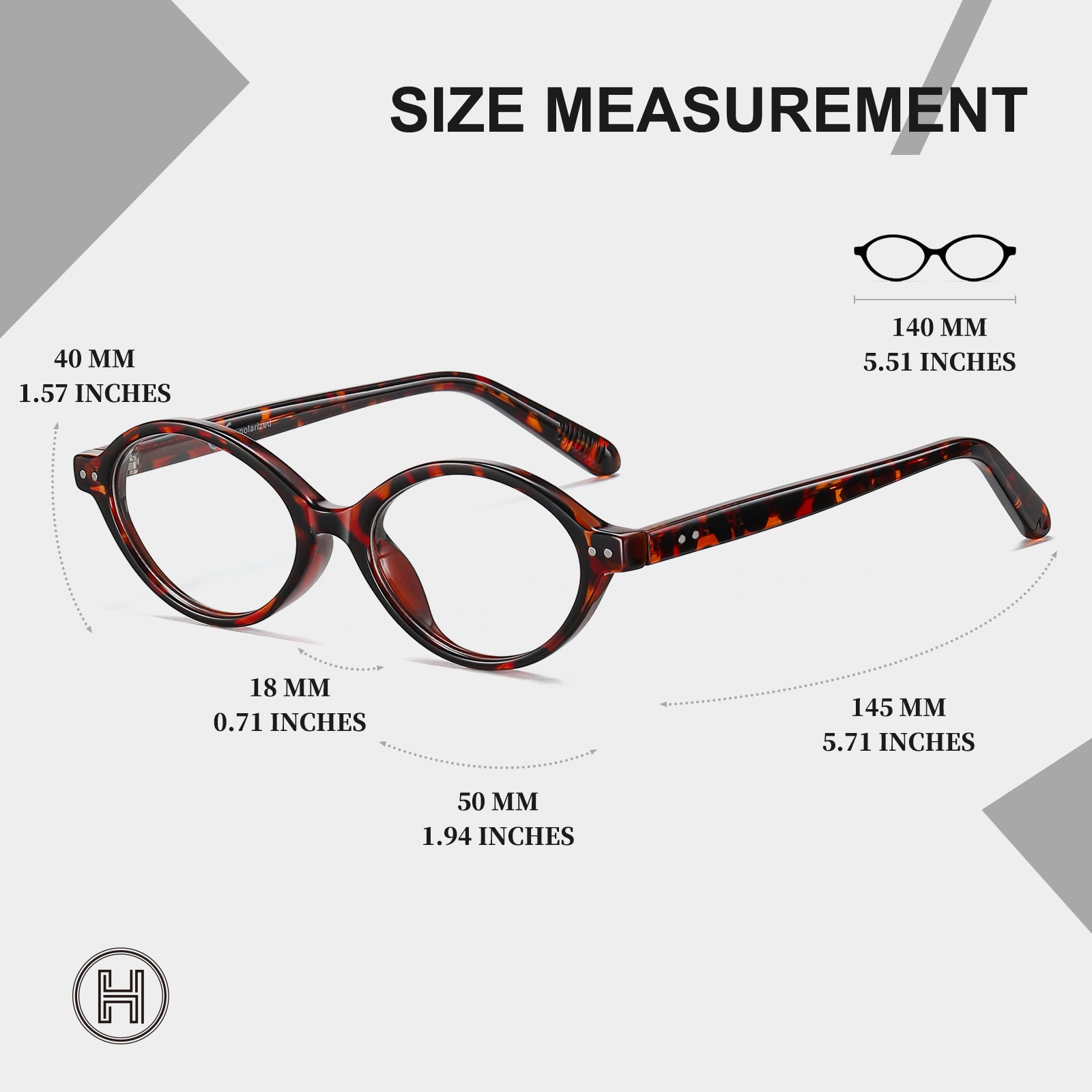 HAOLOTA Blue Light Blocking Glasses Women Trendy Round Anti Eyestrain BG6101
