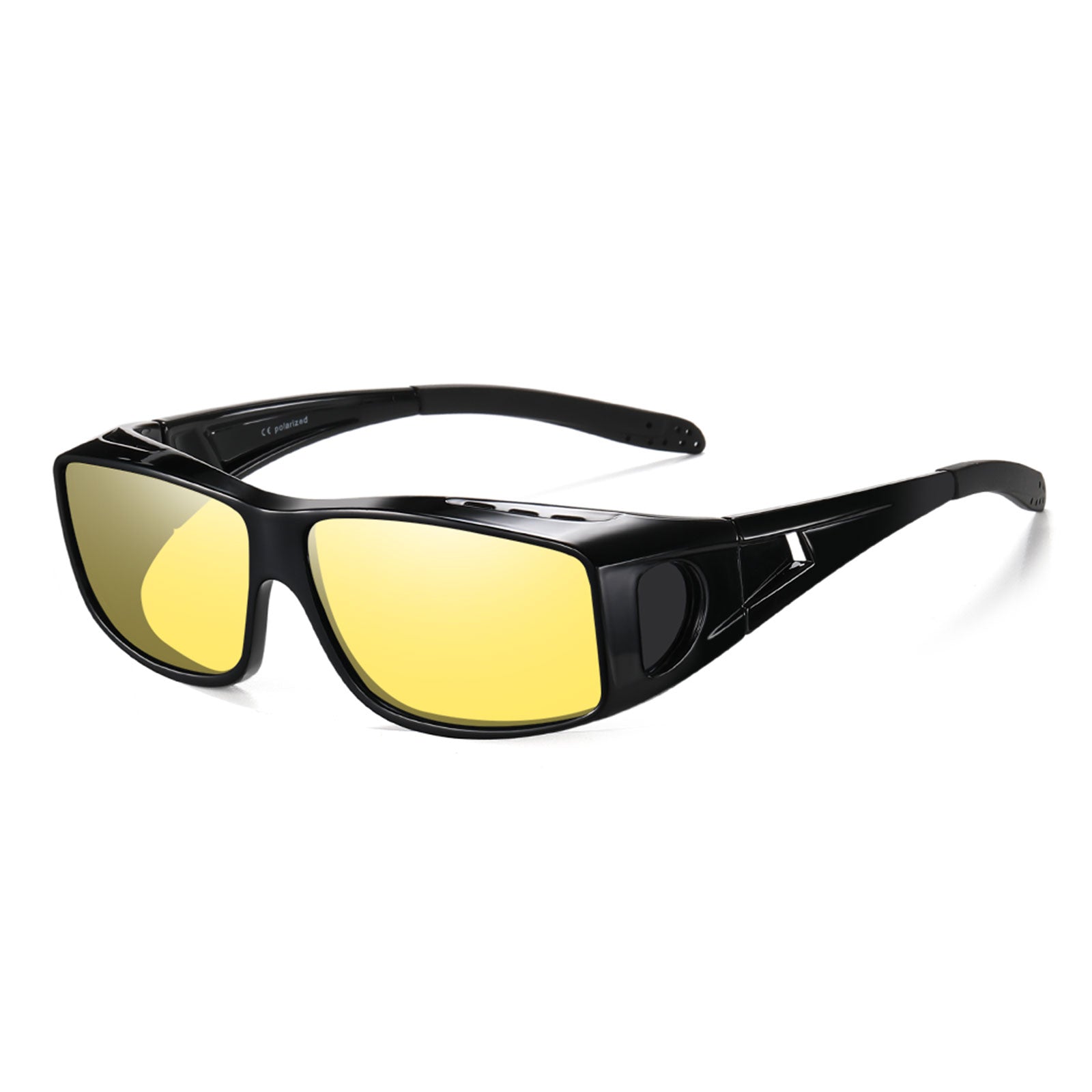 HAOLOTA Night Vision Driving Over Glasses, Nighttime Glasses Men Women Anti Glare NV0311