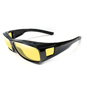 HAOLOTA Night Vision Driving Over Glasses, Nighttime Glasses Men Women Anti Glare NV0154