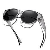 HAOLOTA Cat Eye Sunglasses for Over Glasses Polarized  UV Protection SG0179