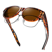 HAOLOTA Cat Eye Sunglasses for Over Glasses Polarized  UV Protection SG0179