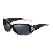 HAOLOTA Women's Polarized Sunglasses - Fashionable Butterfly Design SG0012