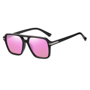 HAOLOTA Retro Aviator Sunglasses for Women and Men, Polarized Square Shades UV Protection SG3483
