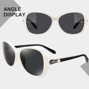 HAOLOTA Oversized Sunglasses Womens Polarized Trendy Sun Glasses Shades UV400 Protection SG9402