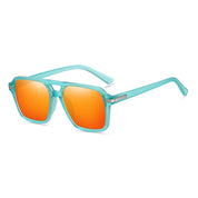 HAOLOTA Retro Aviator Sunglasses for Women and Men, Polarized Square Shades UV Protection SG3483