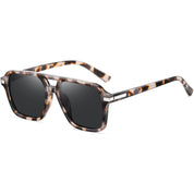 HAOLOTA Retro Aviator Sunglasses for Women and Men, Polarized Square Shades UV Protection SG3483
