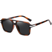 HAOLOTA Retro Aviator Sunglasses for Women and Men, Polarized Square Shades UV Protection SG3483