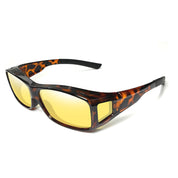 HAOLOTA Night Vision Driving Over Glasses, Nighttime Glasses Men Women Anti Glare NV0154