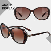 HAOLOTA Oversized Sunglasses Womens Polarized Trendy Sun Glasses Shades UV400 Protection SG9402