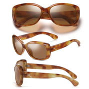 HAOLOTA Polarized Sunglasses Women Vintage Designer Sunglasses Wrap-Around Shapes UV400 SG0010