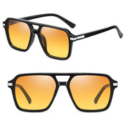 HAOLOTA Retro Aviator Sunglasses for Women and Men, Polarized Square Shades UV Protection SG3483