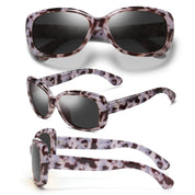 HAOLOTA Polarized Sunglasses Women Vintage Designer Sunglasses Wrap-Around Shapes UV400 SG0010