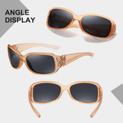 HAOLOTA Women's Polarized Sunglasses - Fashionable Butterfly Design SG0012