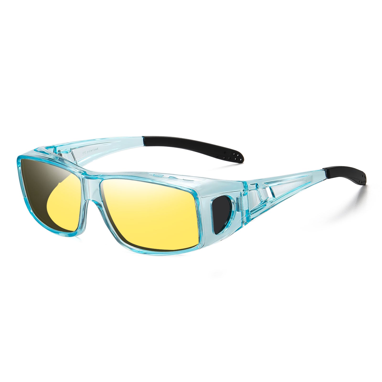 HAOLOTA Night Vision Driving Over Glasses, Nighttime Glasses Men Women Anti Glare NV0311