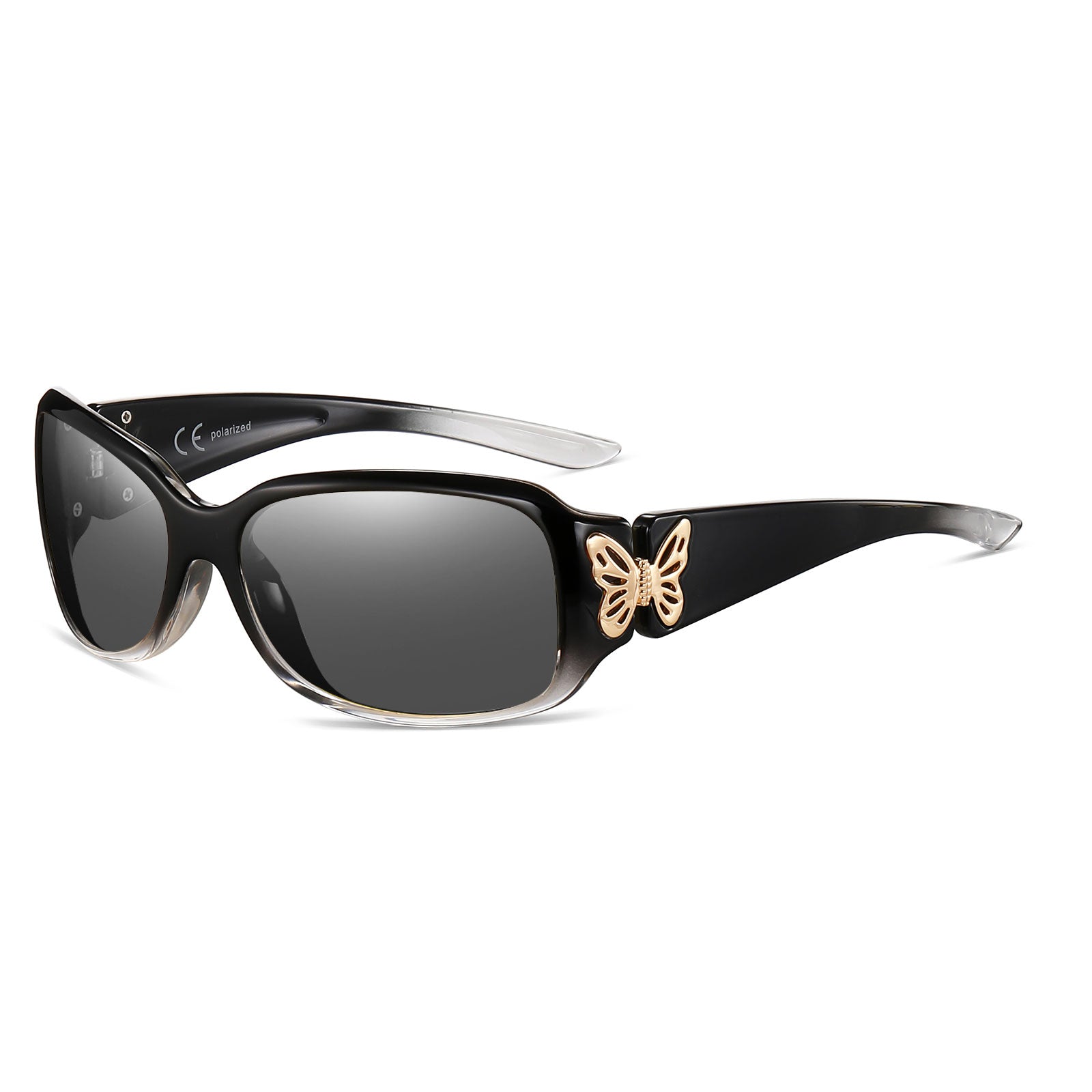 HAOLOTA Women's Polarized Sunglasses - Fashionable Butterfly Design SG0012