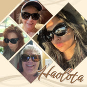 HAOLOTA Women's Polarized Fit Over Sunglasses with RhinestoneUV400 Protection SG0107