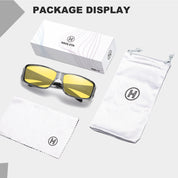 HAOLOTA Night Vision Driving Over Glasses, Nighttime Glasses Men Women Anti Glare NV0311