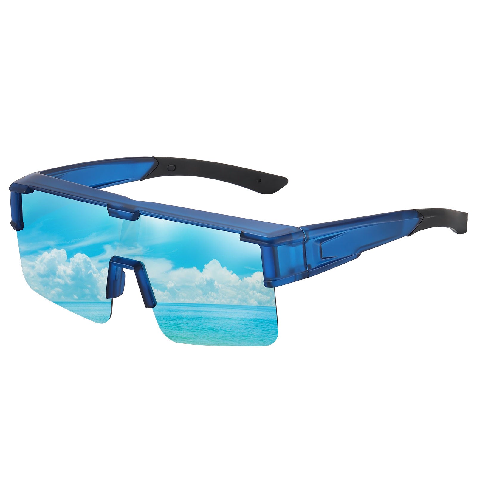 HAOLOTA Cycling Sunglasses Over Glasses for Men Outdoors UV Protection SG0191