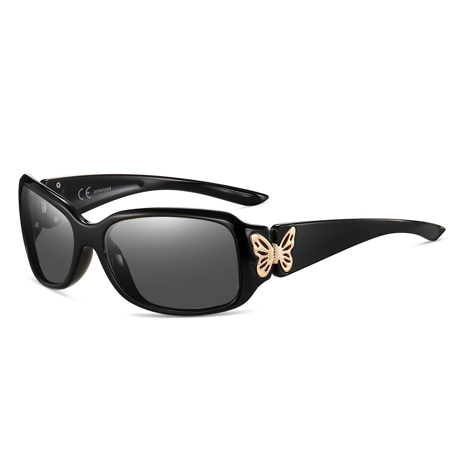 HAOLOTA Women's Polarized Sunglasses - Fashionable Butterfly Design SG0012