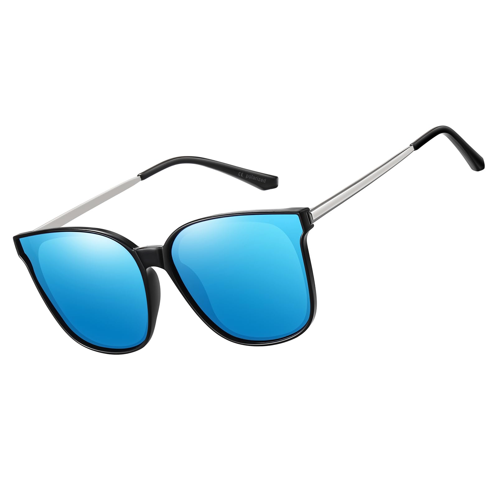 HAOLOTA Women’s Cat Eye Sunglasses Metal Frame with Fashion Shades SG1066