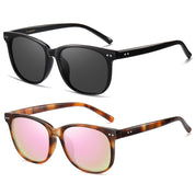 HAOLOTA 2pcs Classic Round Polarized Sunglasses for Women Men Lightweight SG8081-2P