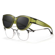 HAOLOTA Polarized Fit Over Sunglasses for Women Cat Eye for Prescription Glasses SG0171