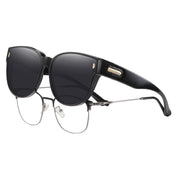 HAOLOTA Cat Eye Sunglasses for Prescription Glasses Women TR90 Lightweight SG0189