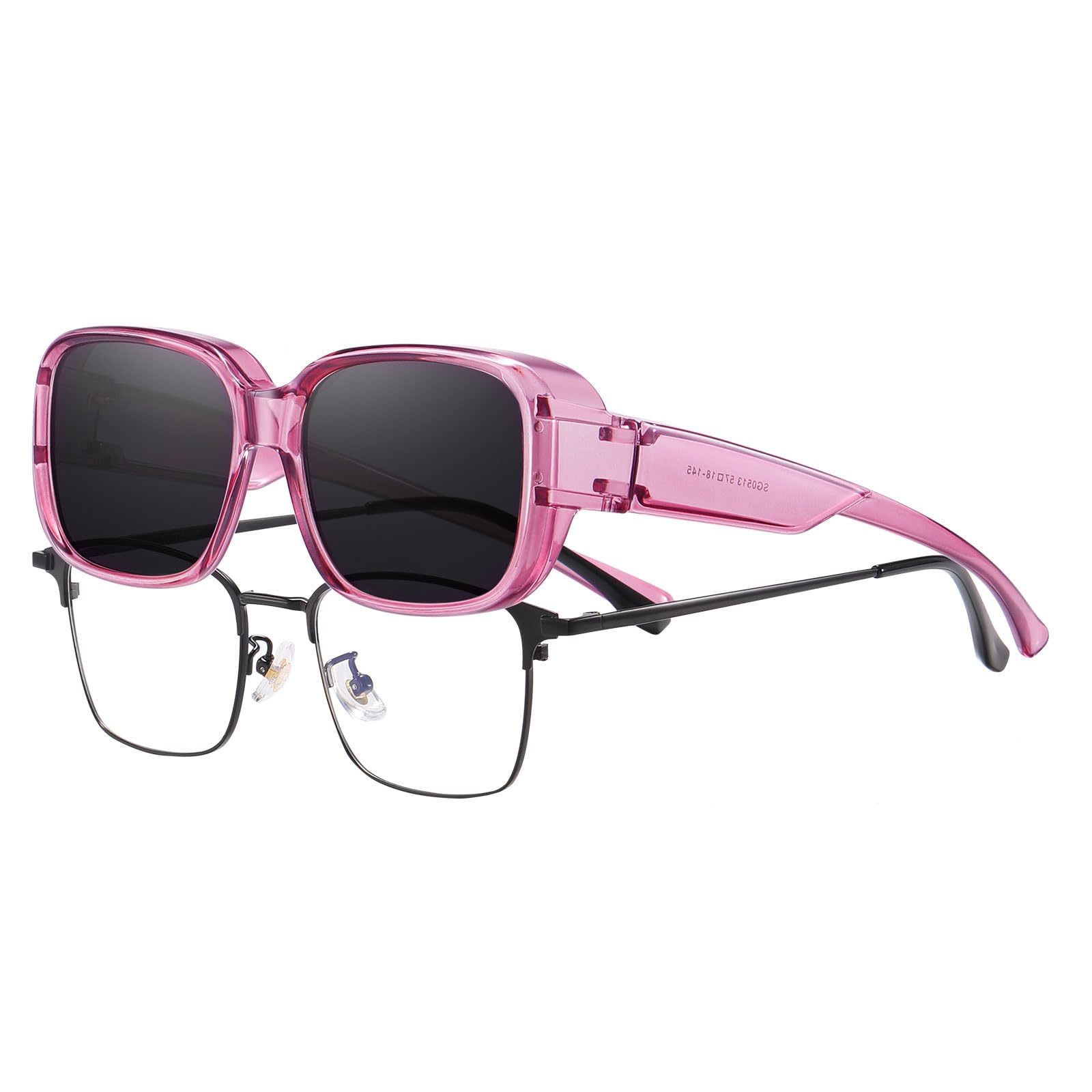 HAOLOTA Polarized Sunglasses Over Glasses Women Trendy Small Shapes  SG0513