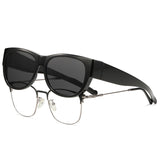 HAOLOTA Cat Eye Sunglasses for Women Polarized Sunglasses Wear Over Glasses SG0173