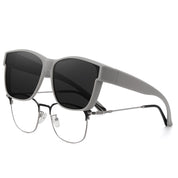 HAOLOTA Fit-Over Sunglasses-Polarized for Men Square Shades Oversized SG0174L