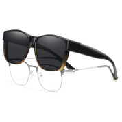 HAOLOTA Fit-Over Sunglasses-Polarized for Men Square Shades Oversized SG0174L