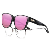 HAOLOTA Cat Eye Sunglasses for Prescription Glasses Women TR90 Lightweight SG0189