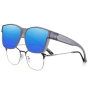 HAOLOTA Fit-Over Sunglasses-Polarized for Men Square Shades Oversized SG0174L