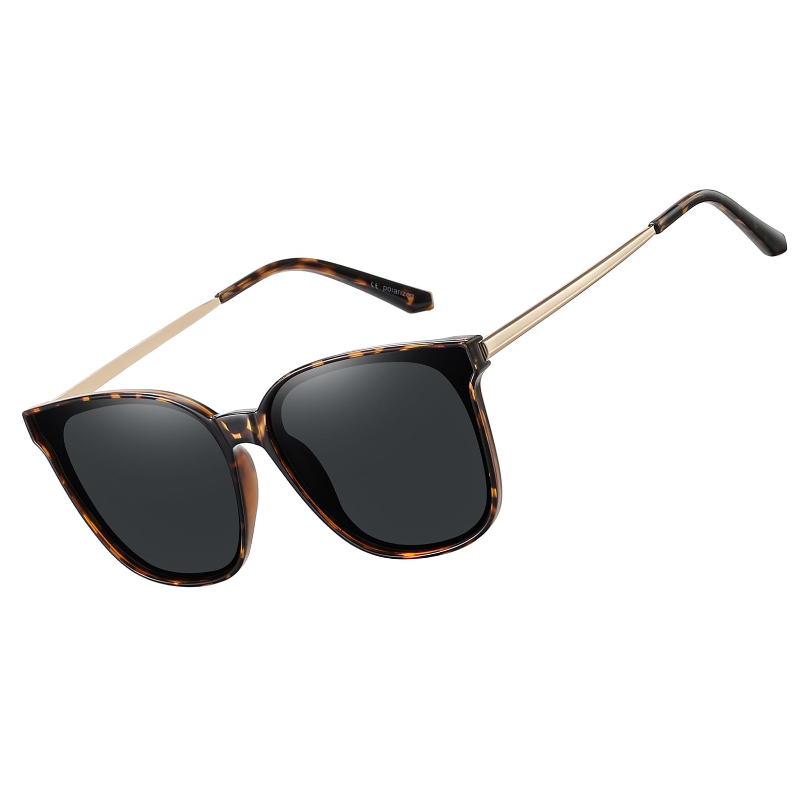 HAOLOTA Women’s Cat Eye Sunglasses Metal Frame with Fashion Shades SG1066