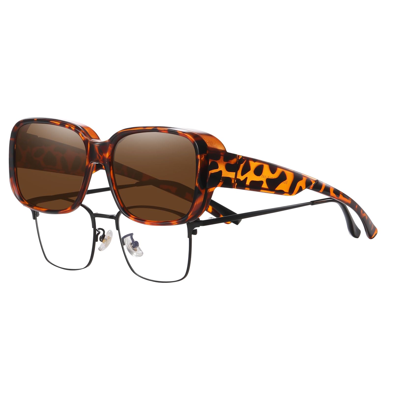 HAOLOTA Polarized Sunglasses Over Glasses Women Trendy Small Shapes  SG0513
