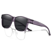 HAOLOTA Fit-Over Sunglasses-Polarized for Men Square Shades Oversized SG0174L