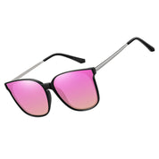 HAOLOTA Women’s Cat Eye Sunglasses Metal Frame with Fashion Shades SG1066