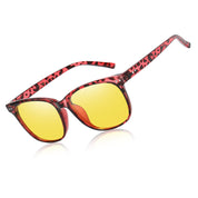 HAOLOTA Night Vision Driving Glasses Yellow Tinted Anti Glare Women NV8081