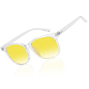 HAOLOTA Night Vision Driving Glasses Yellow Tinted Anti Glare Women NV8081