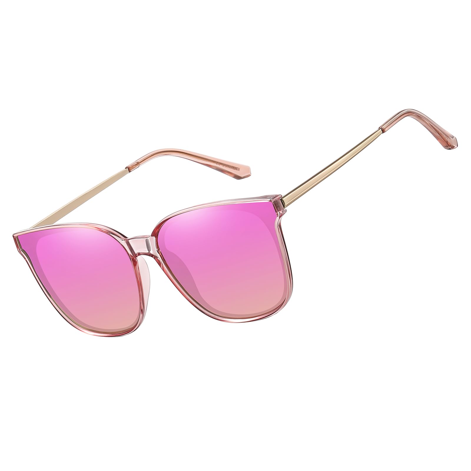 HAOLOTA Women’s Cat Eye Sunglasses Metal Frame with Fashion Shades SG1066
