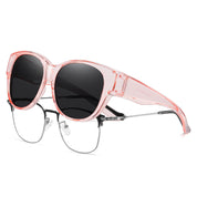 HAOLOTA Cat Eye Sunglasses Over Glasses SG0179