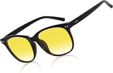 HAOLOTA Night Vision Driving Glasses Yellow Tinted Anti Glare Women NV8081