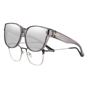 HAOLOTA Cat Eye Sunglasses for Prescription Glasses Women TR90 Lightweight SG0189