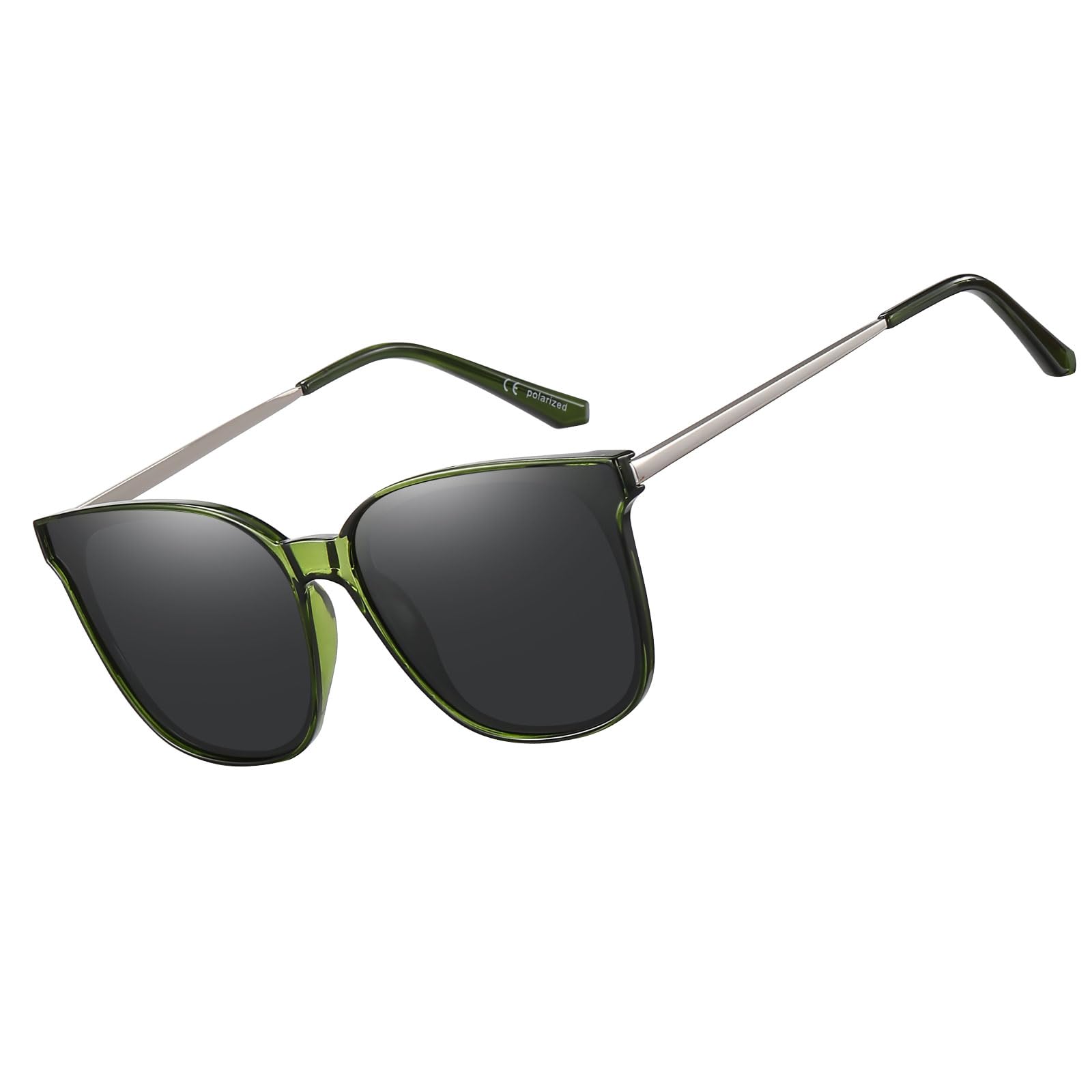 HAOLOTA Women’s Cat Eye Sunglasses Metal Frame with Fashion Shades SG1066