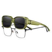 HAOLOTA Polarized Sunglasses Over Glasses Women Trendy Small Shapes  SG0513