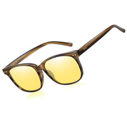HAOLOTA Night Vision Driving Glasses Yellow Tinted Anti Glare Women NV8081